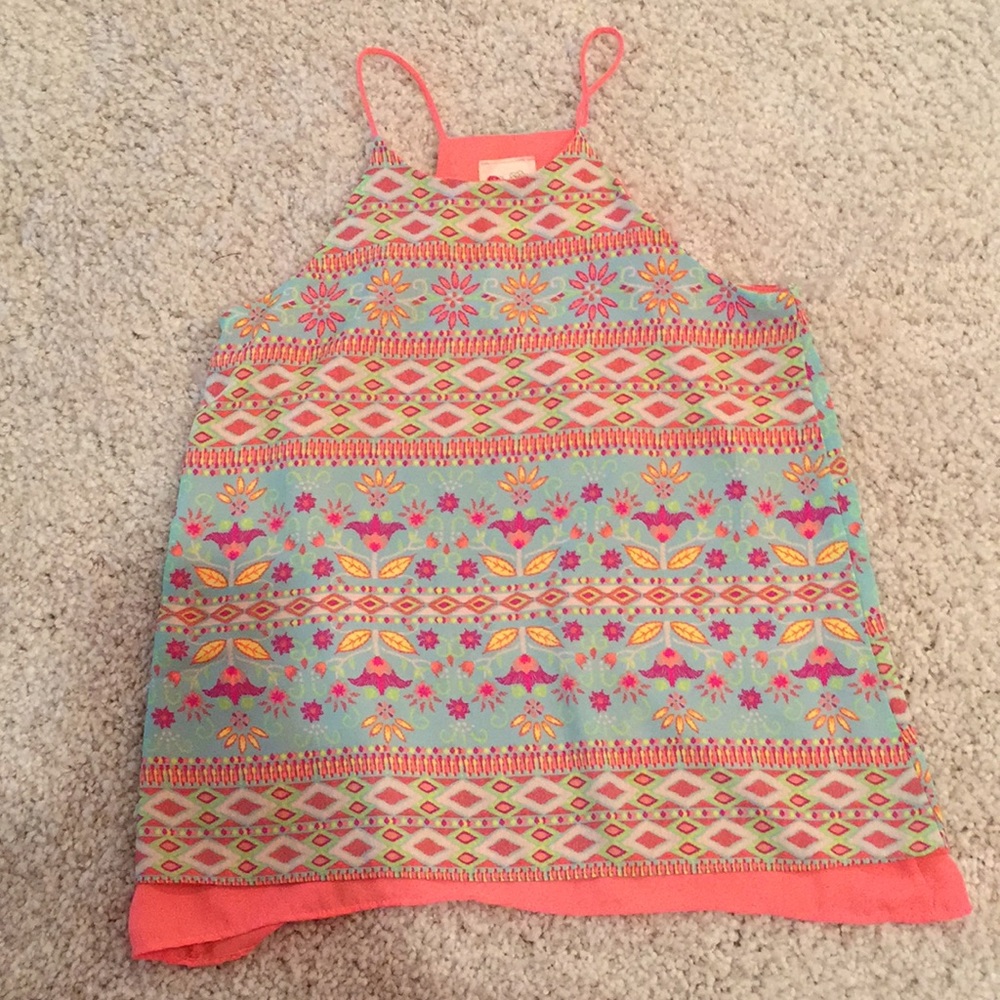 Kids flowy tank